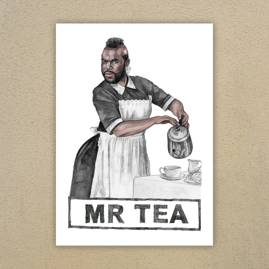 Mr Tea - Art Print