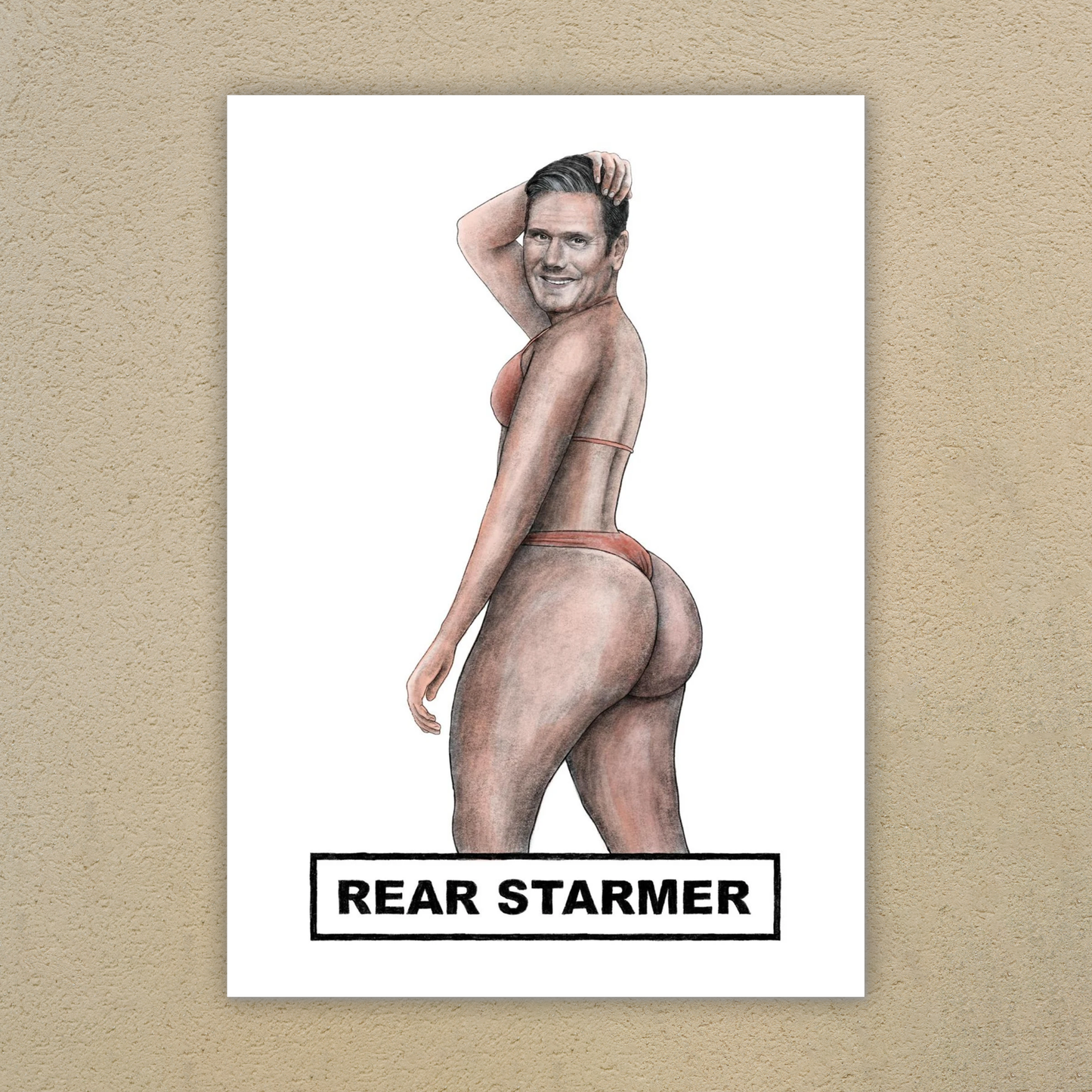 Rear Starmer - Art Print