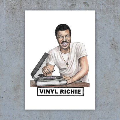 Vinyl Richie - Art Print