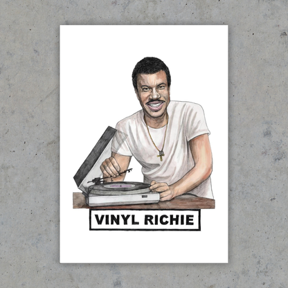 Vinyl Richie - Art Print