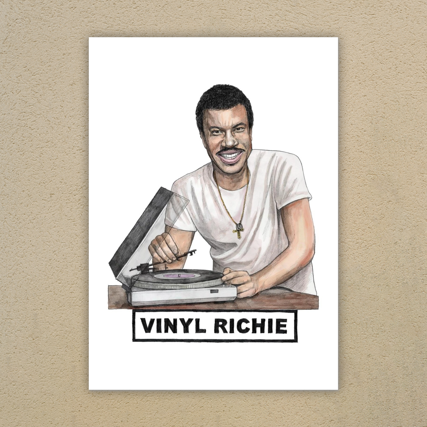 Vinyl Richie - Art Print
