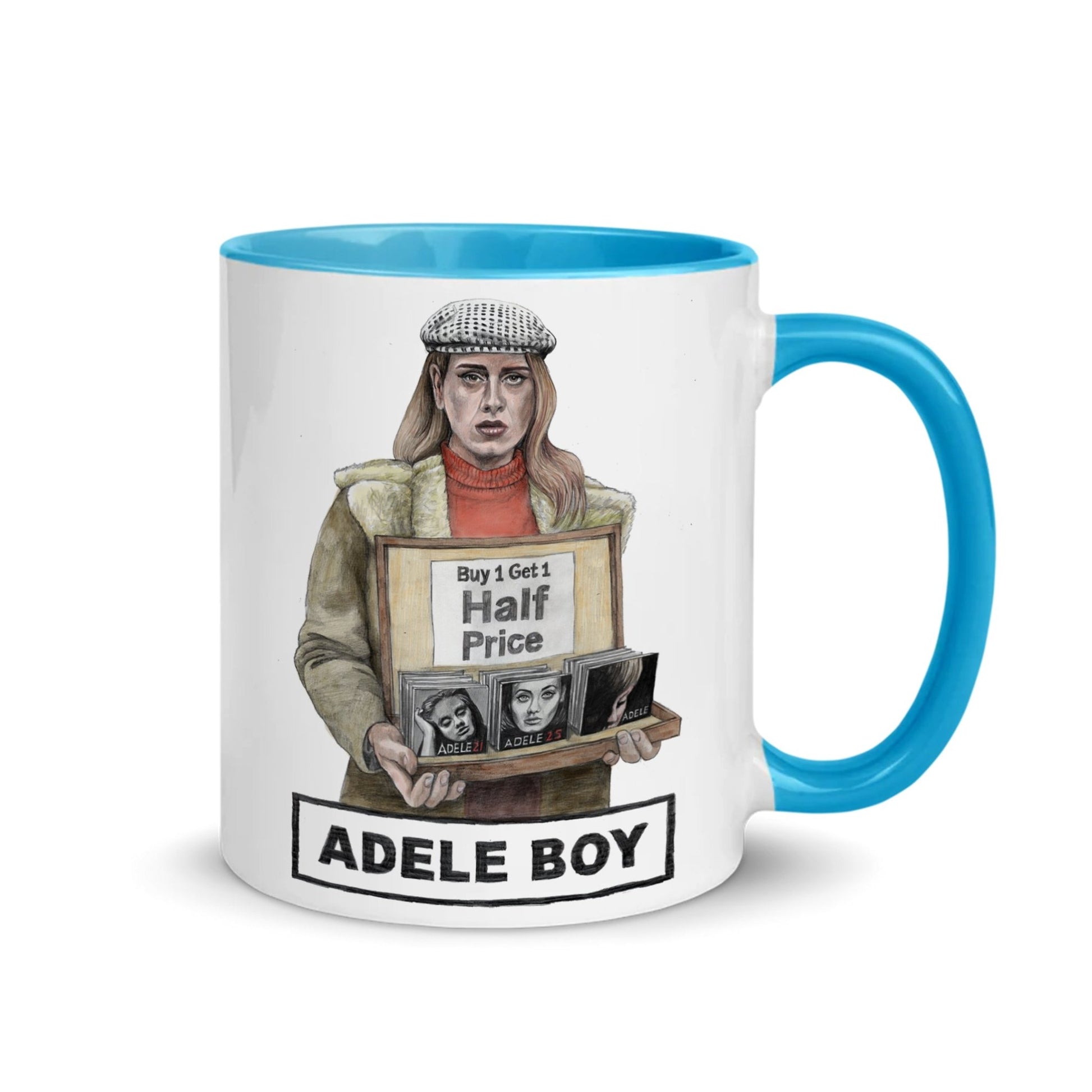 Adele Boy Ceramic Mug - Quite Good Cards Funny Birthday Card