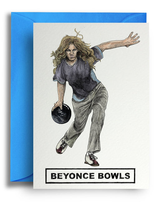 Beyonce Bowls - Quite Good Cards Funny Birthday Card