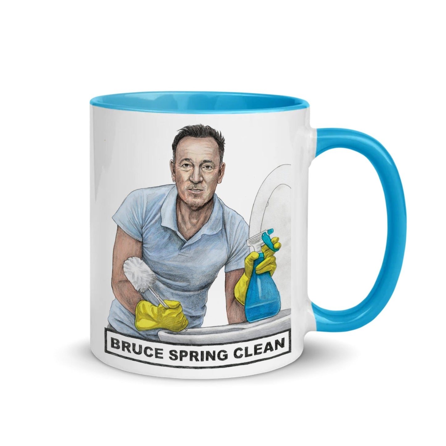 Bruce Spring Clean Ceramic Mug - Quite Good Cards Funny Birthday Card
