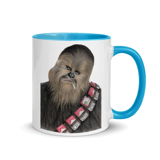 Chewbacca Ceramic Mug - Quite Good Cards Funny Birthday Card