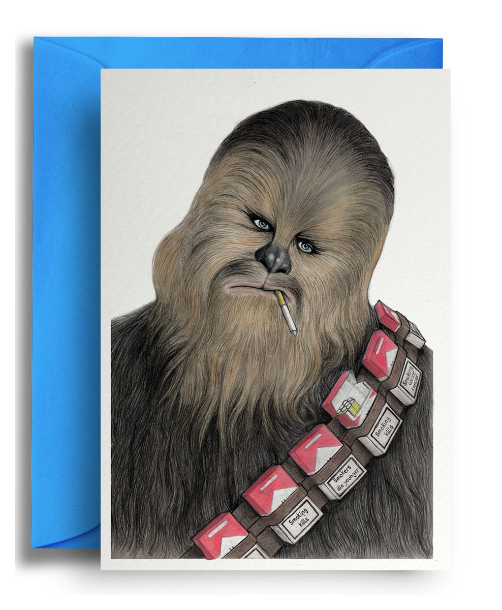 Chewbacca - Quite Good Cards Funny Birthday Card