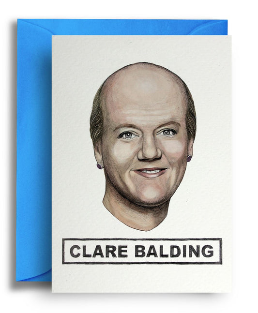Clare Balding - Quite Good Cards Funny Birthday Card