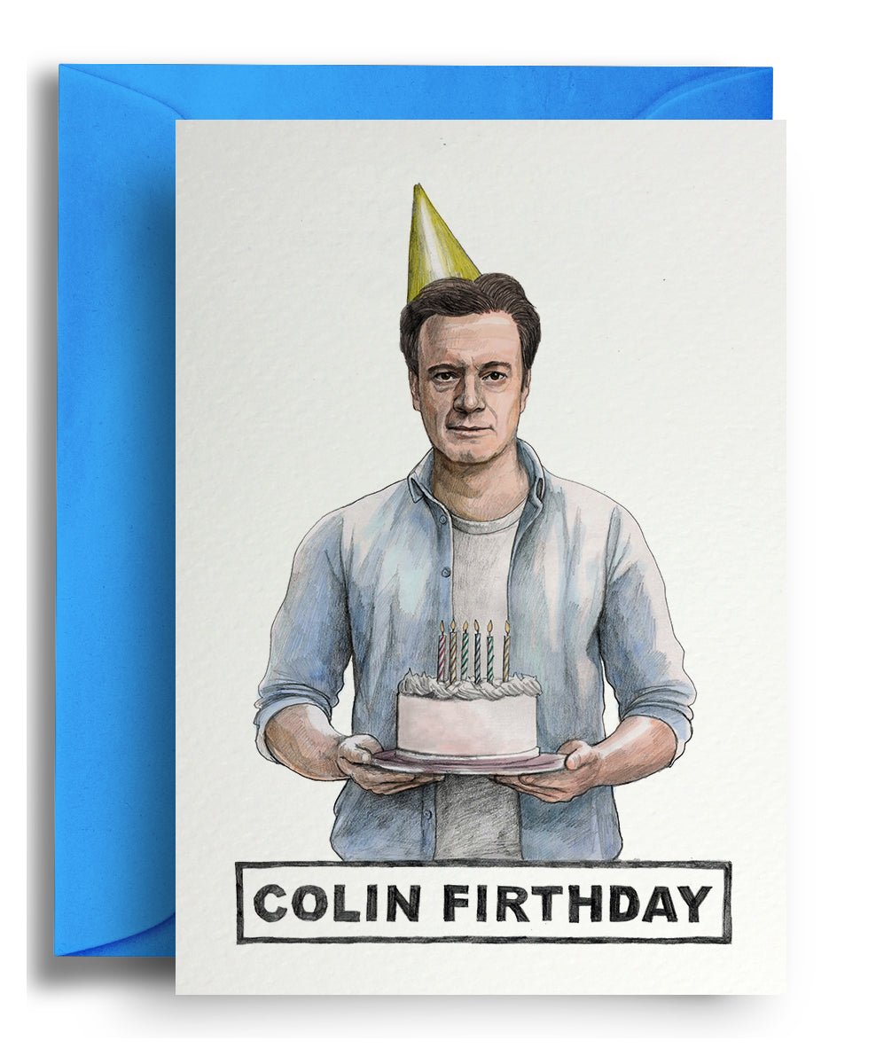 Colin Firthday - Quite Good Cards Funny Birthday Card