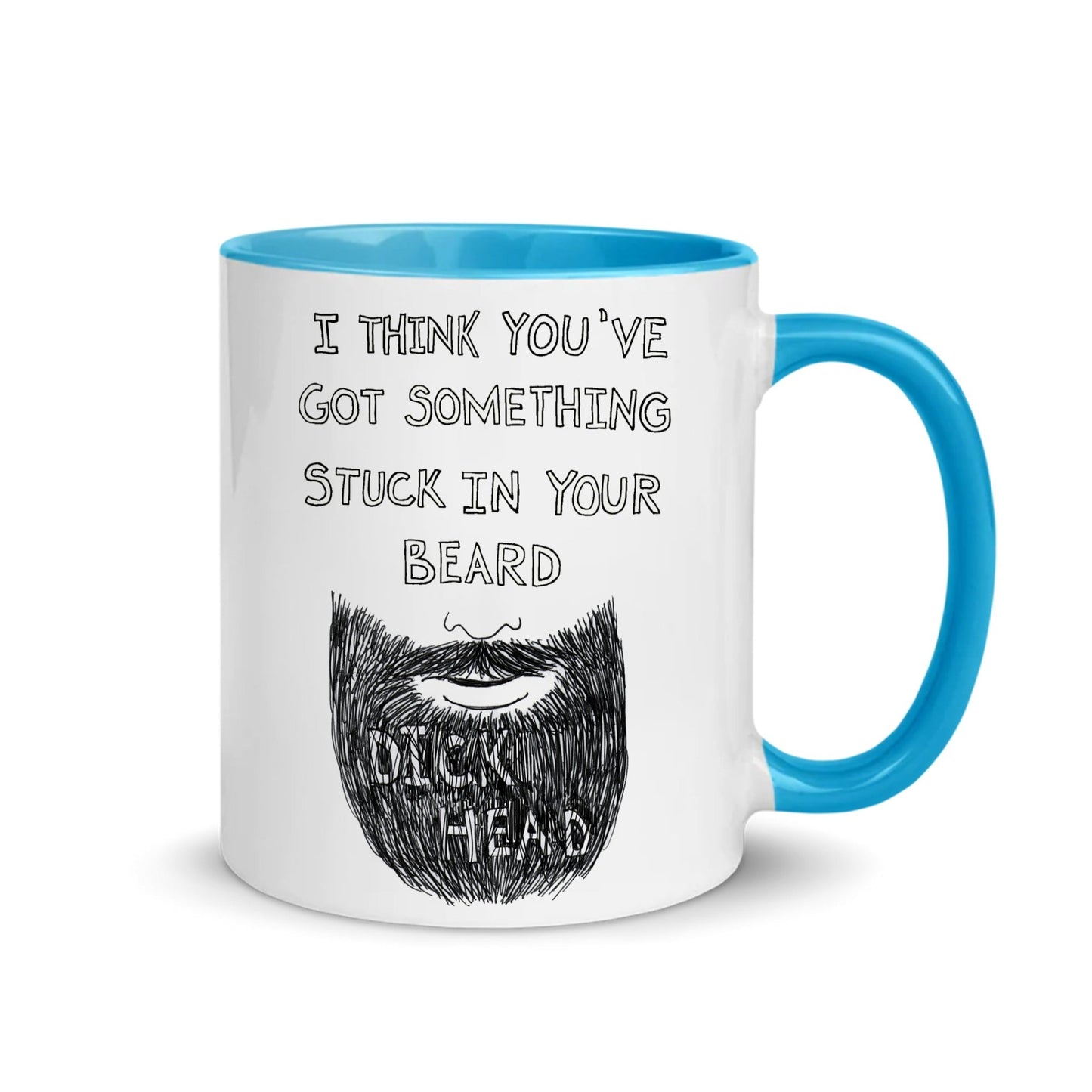Dickhead Beard Ceramic Mug - Quite Good Cards Funny Birthday Card