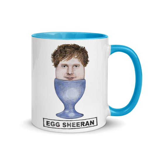 Egg Sheeran Ceramic Mug - Quite Good Cards Funny Birthday Card