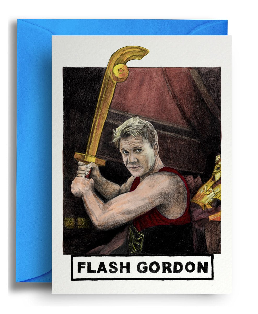 Flash Gordon - Quite Good Cards Funny Birthday Card