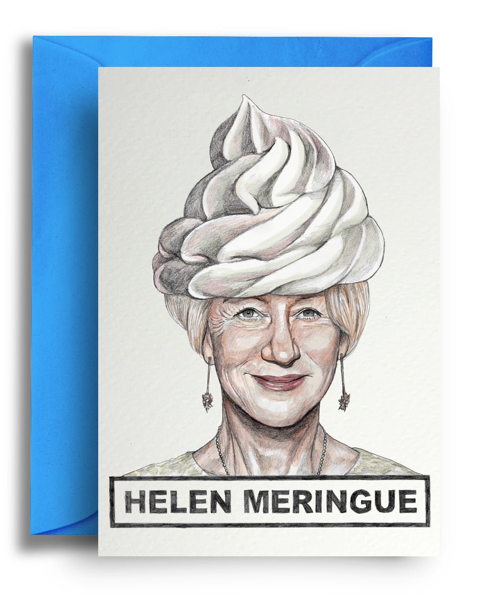 Helen Meringue - Quite Good Cards Funny Birthday Card