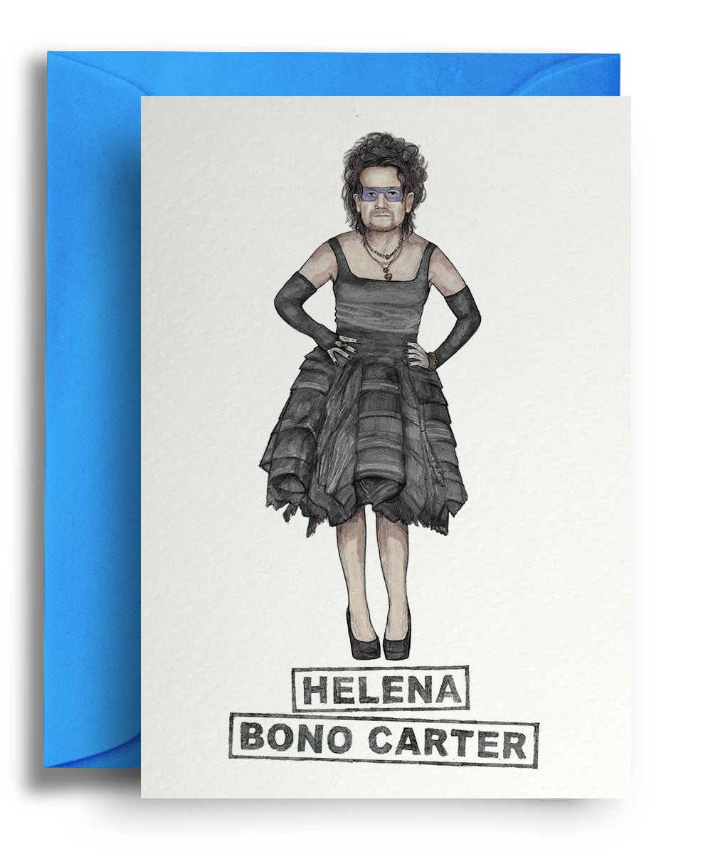 Helena Bono Carter - Quite Good Cards Funny Birthday Card