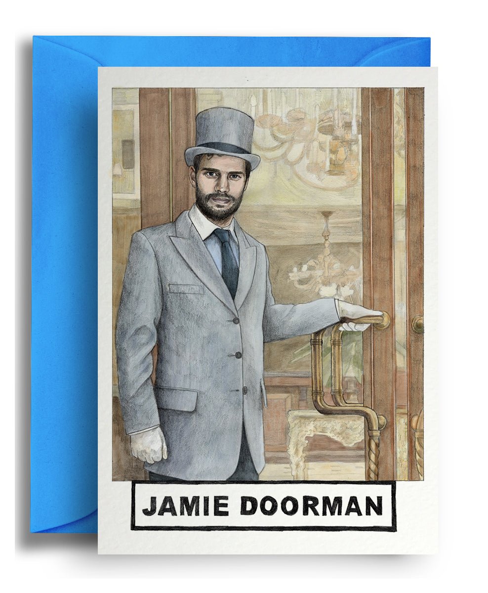 Jamie Doorman - Quite Good Cards Funny Birthday Card