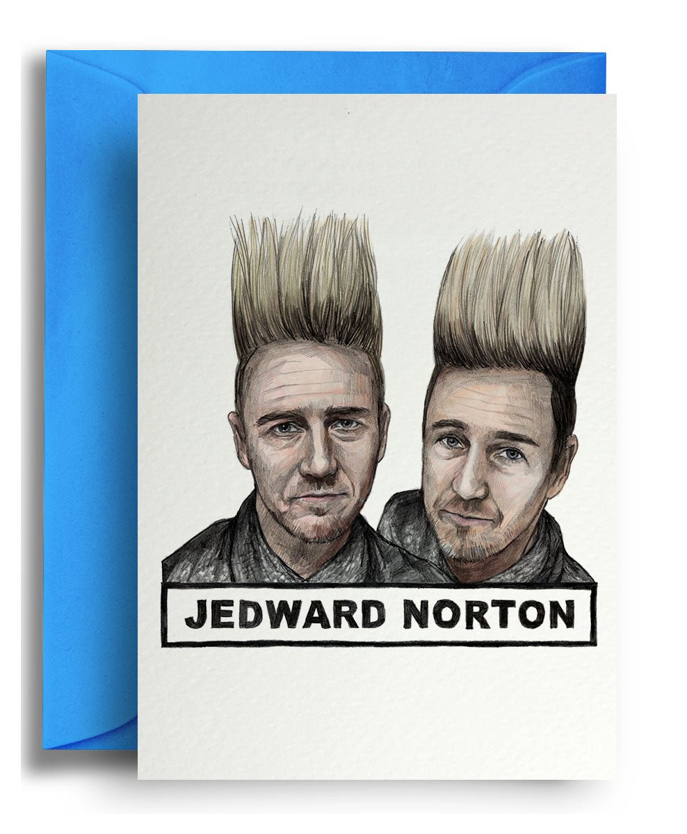 Jedward Norton - Quite Good Cards Funny Birthday Card