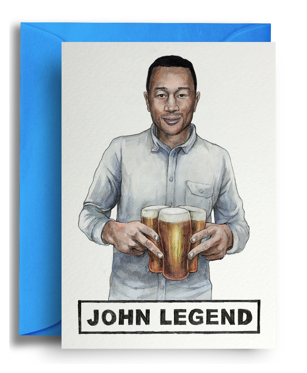 John Legend - Quite Good Cards Funny Birthday Card