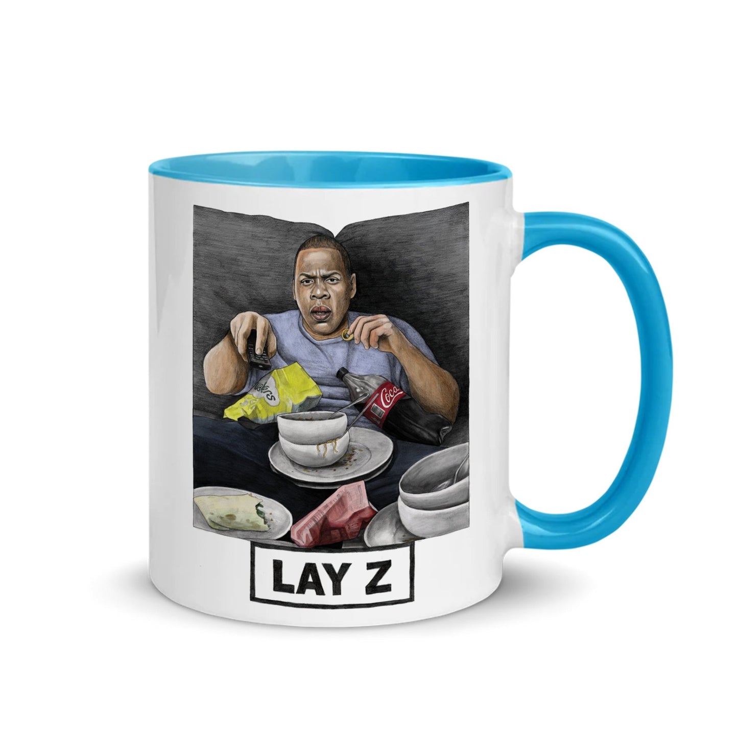 Lay Z Ceramic Mug - Quite Good Cards Funny Birthday Card