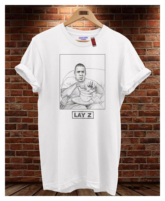 Lay Z T-Shirt - Quite Good Cards Funny Birthday Card