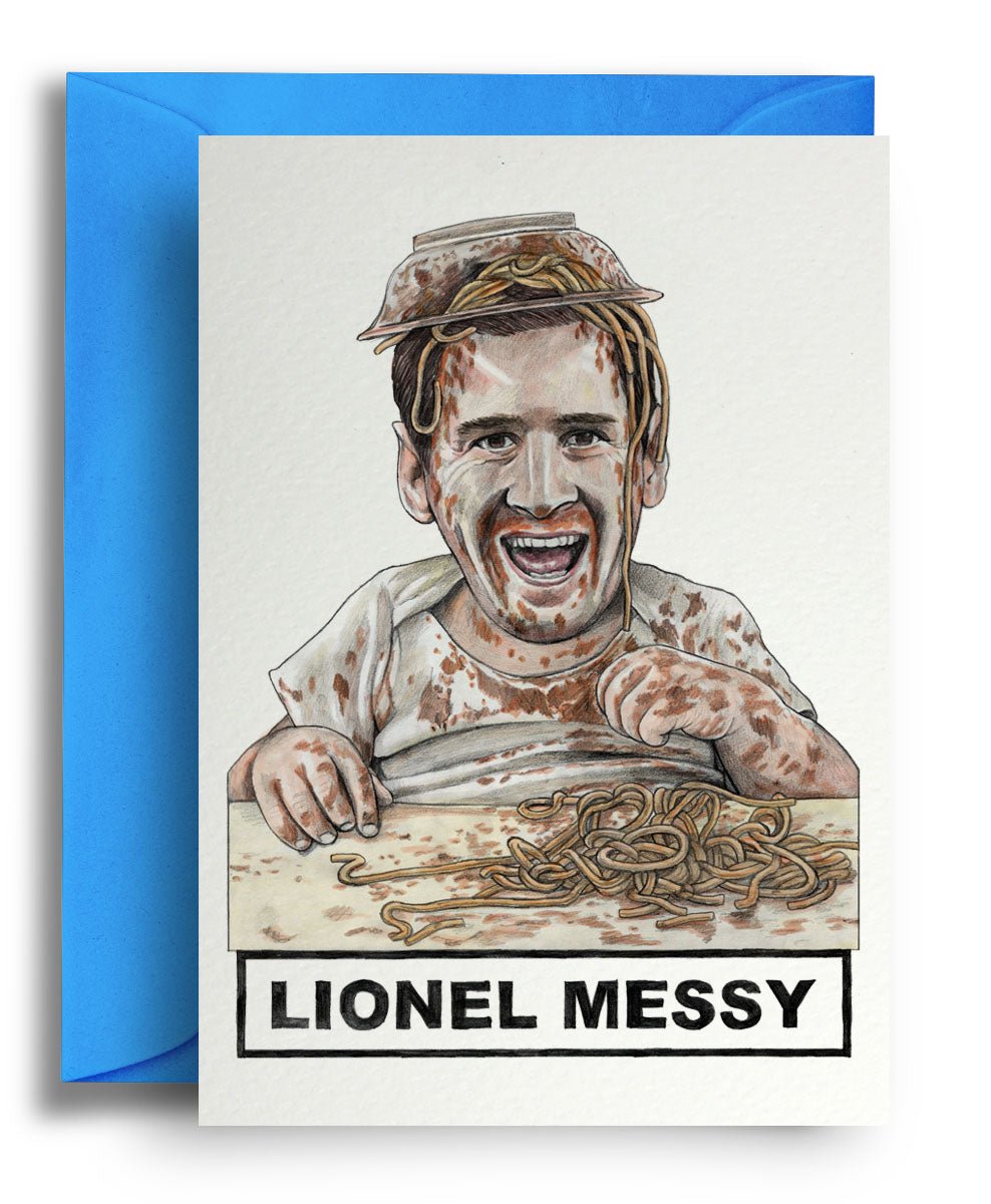 Lionel Messy - Quite Good Cards Funny Birthday Card