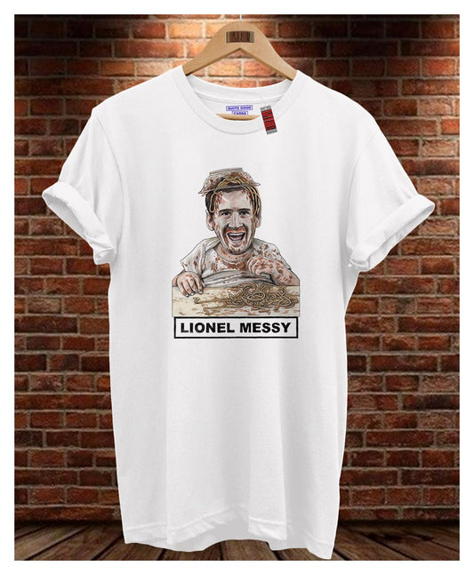 Lionel Messy T-Shirt - Quite Good Cards Funny Birthday Card