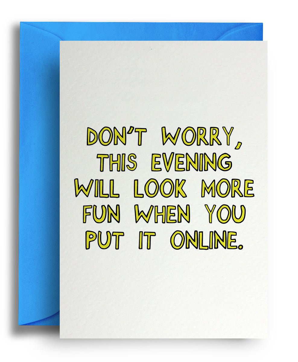 More fun online - Quite Good Cards Funny Birthday Card
