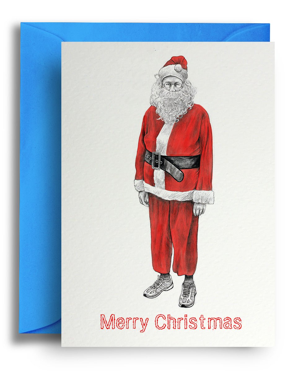 Odd Santa - Quite Good Cards Funny Birthday Card