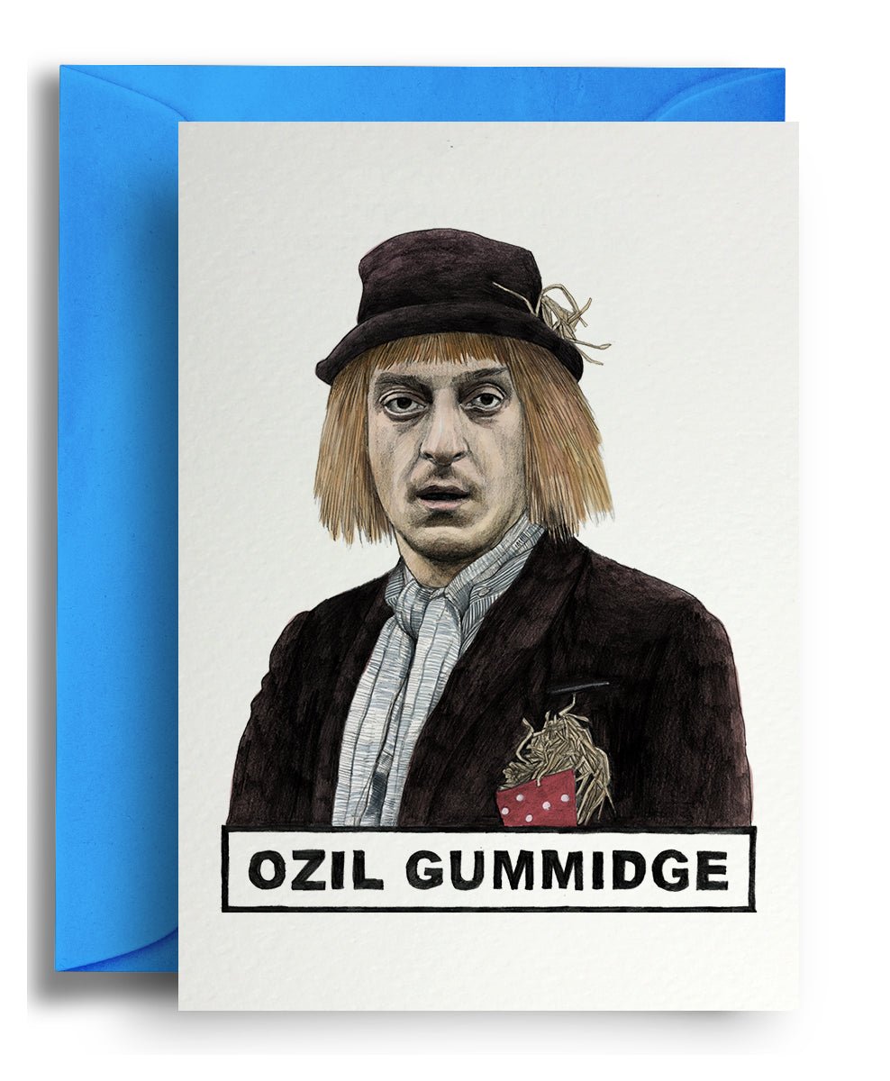 Ozil Gummidge - Quite Good Cards Funny Birthday Card