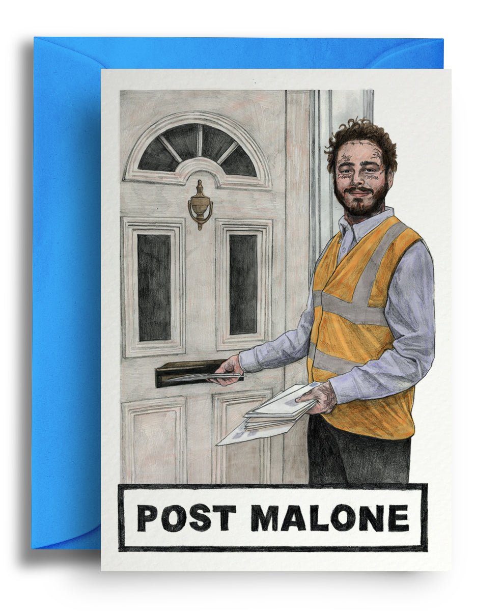 Post Malone - Quite Good Cards Funny Birthday Card