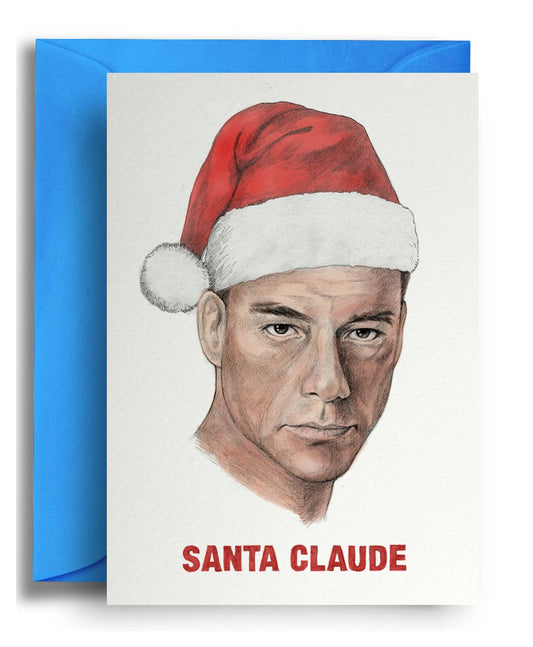 Santa Claude - Quite Good Cards Funny Birthday Card