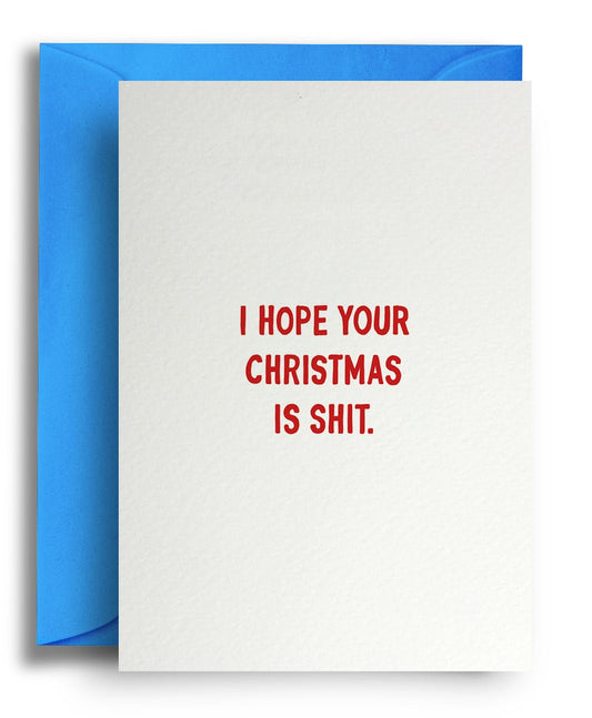 Shit Christmas - Quite Good Cards Funny Birthday Card