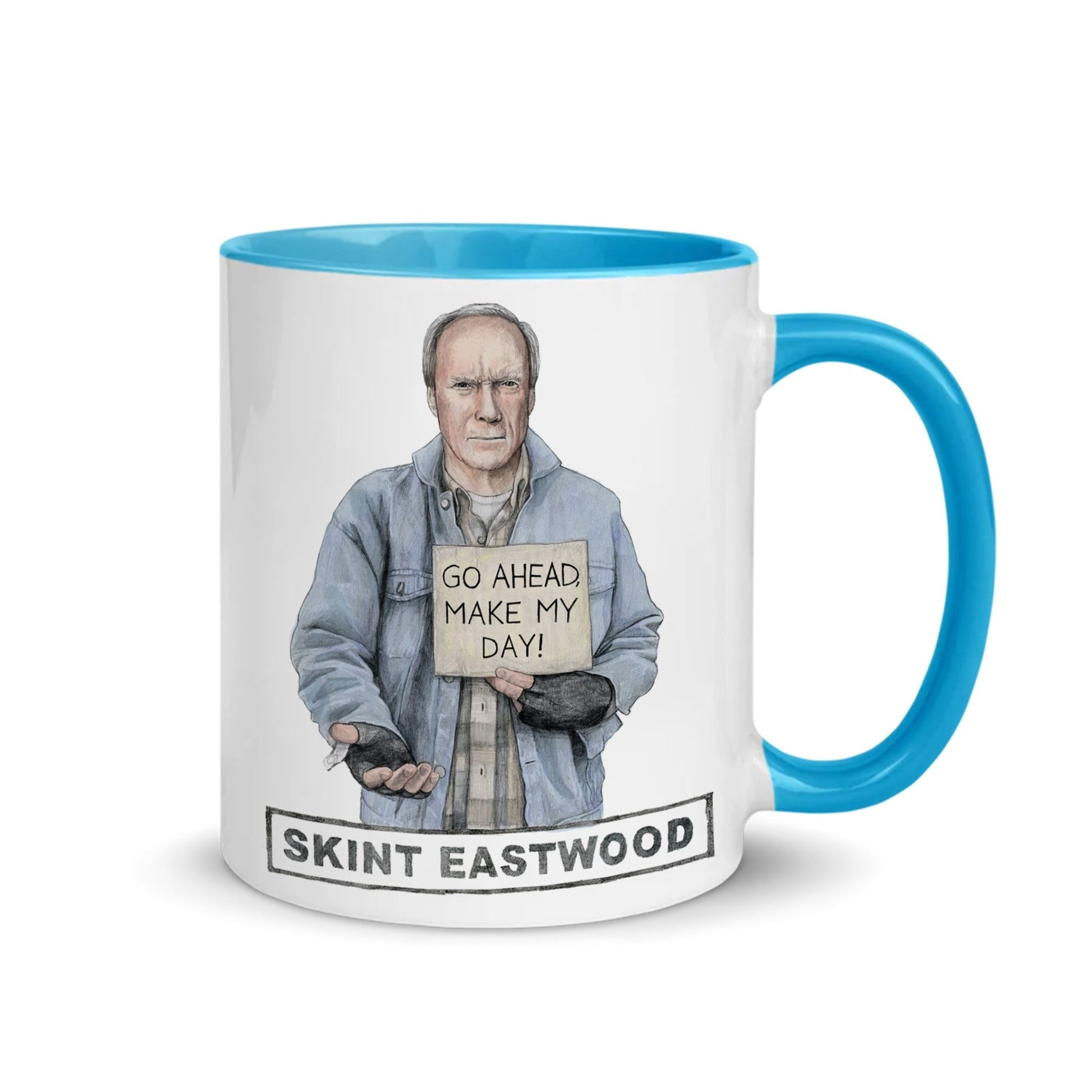Skint Eastwood Ceramic Mug - Quite Good Cards Funny Birthday Card