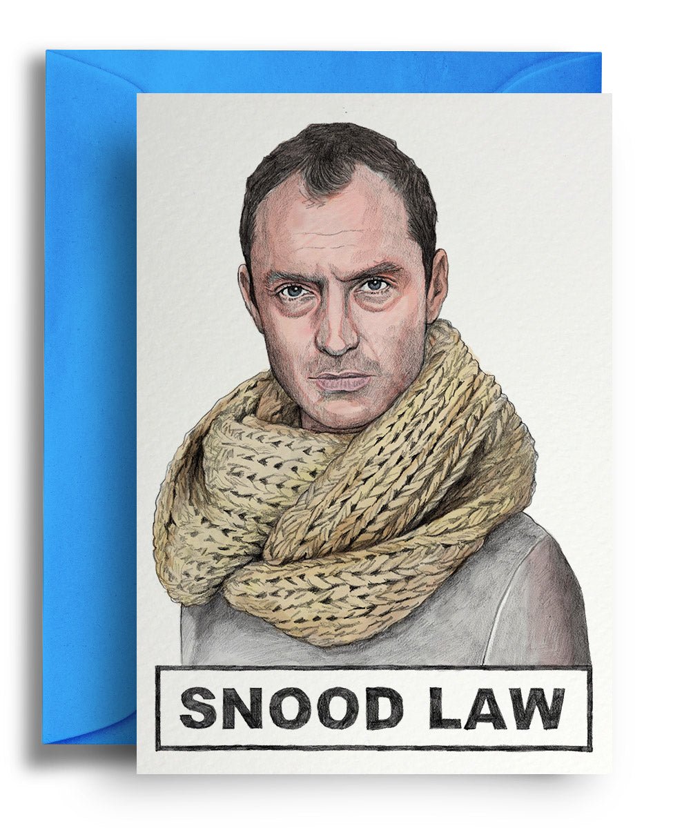 Snood Law - Quite Good Cards Funny Birthday Card