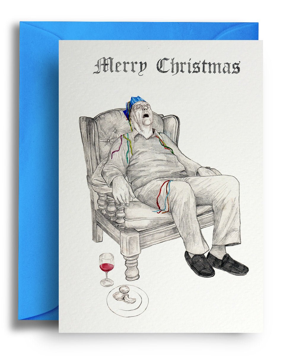 Snooze Christmas - Quite Good Cards Funny Birthday Card