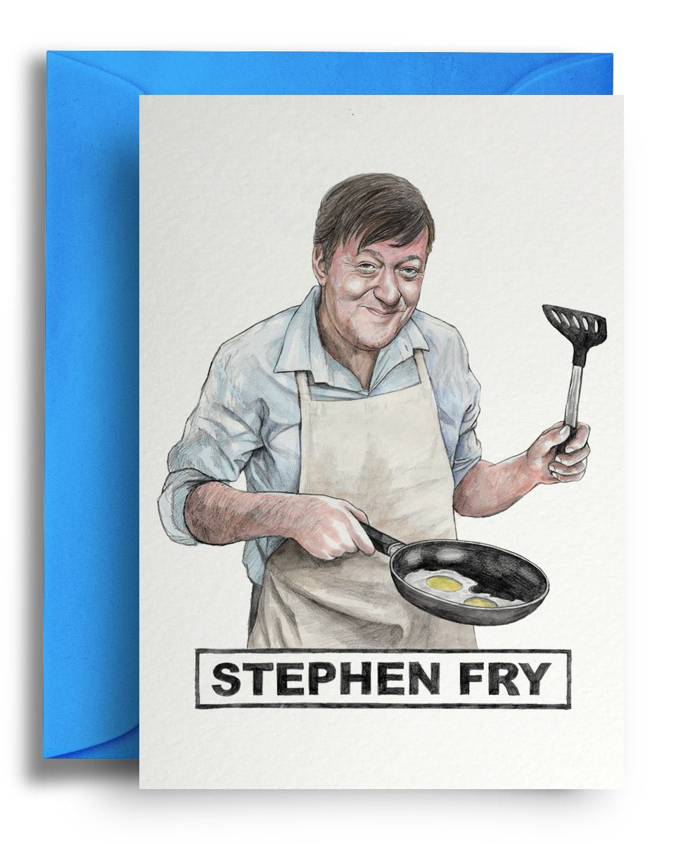 Stephen Fry - Quite Good Cards Funny Birthday Card
