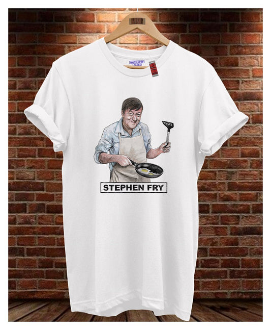 Stephen Fry T-Shirt - Quite Good Cards Funny Birthday Card