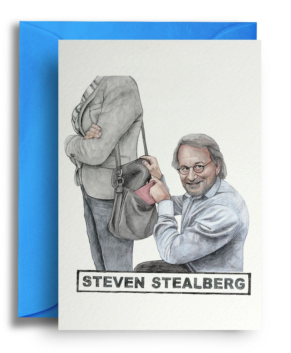 Steven Stealberg - Quite Good Cards Funny Birthday Card
