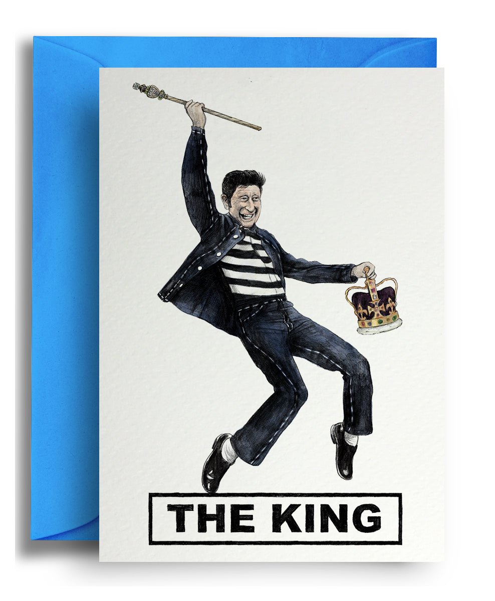 The King - Quite Good Cards Funny Birthday Card
