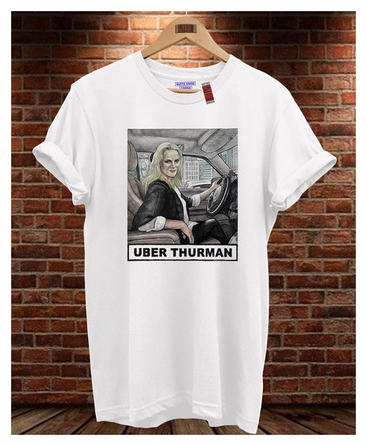 Uber Thurman T-Shirt - Quite Good Cards Funny Birthday Card