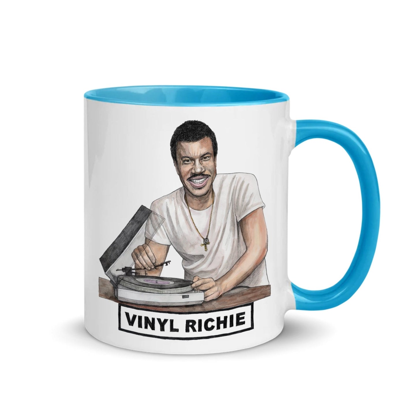Vinyl Richie Ceramic Mug - Quite Good Cards Funny Birthday Card