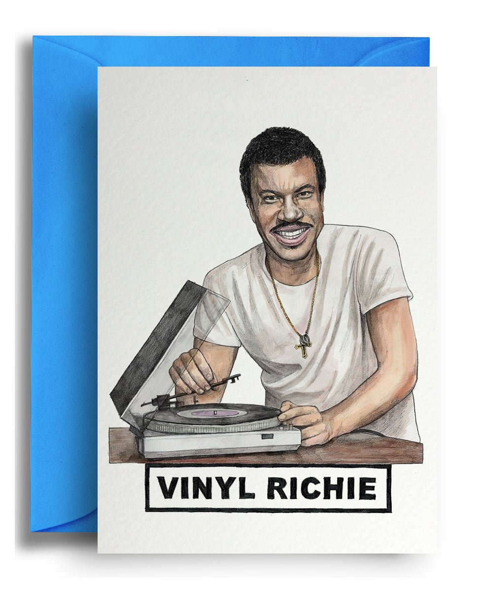 Vinyl Richie - Quite Good Cards Funny Birthday Card